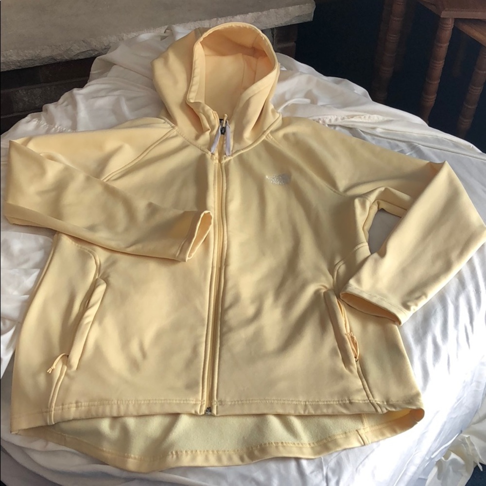 Canary Yellow North Face Fleece